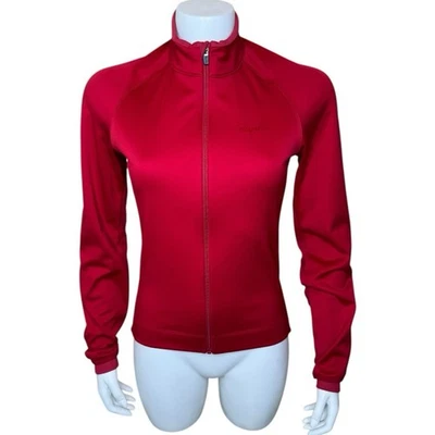 Chaqueta de invierno Rapha Core para mujer S roja cremallera ciclismo ropa deportiva elástica Foto 1 de 4