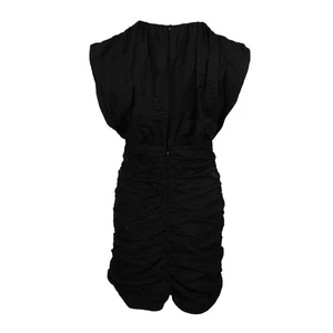 Sandro Paris Damen Kleid Gr.34 FR / XS drapiert Leinenmischung SFPRO02870 UVP:265 - Bild 1 von 8