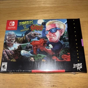 NEW! ZOMBIES ATE MY NEIGHBORS & GHOUL PATROL NINTENDO SWITCH LIMITED RUN GAMES - Picture 1 of 8