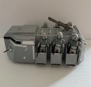 Star Wars Animado Rebeldes Imperial Tropa Transporte Y Tropas X 6 Completo - Imagen 1 de 9