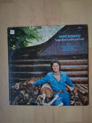 Johnny Rodriguez Songs About Ladies and Love  Vinyl Lp 1974 Mercury  - Image 1 of 2
