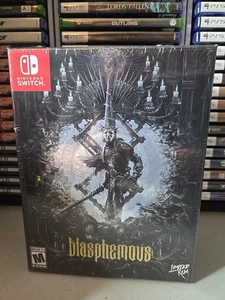 Blasphemous Collectors Edition Nintendo Switch Limited Run Giochi 52 NUOVO SIGILLATO - Foto 1 di 7