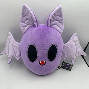 Gruselige Kawaii Baby Fledermaus lila Vampir 12 Zoll Plüschtier Stofftier Halloween NEU - Bild 1 von 11