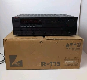 Luxman R-115 Stereo Receiver Tested for Power Only Parts Only W/ Box  - Picture 1 of 5