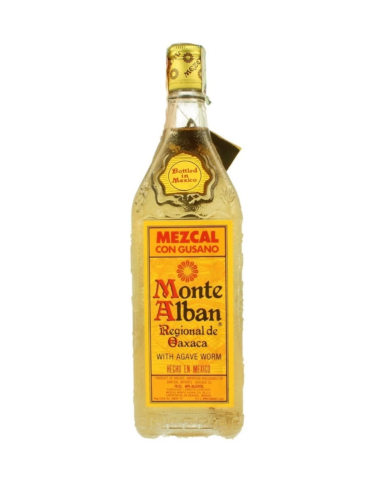 TEQUILA MEZCAL MONTE ALBAN  40° CL 70 - Photo 1/1