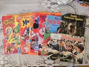 Walt Disney's World on Ice Souvenir Program Books & Universal Studios 9 Books - Picture 1 of 16