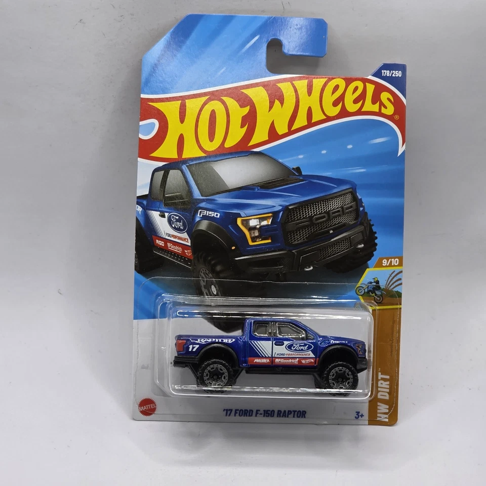 Hot Wheels NEW Case J 2025 '17 Ford F-150 Raptor HW Dirt 2025 - Image 1 of 2