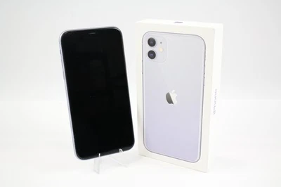 Apple iPhone 11 (Unlocked) A2221 64GB Purple Grade C Original Box - Image 1 of 4