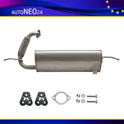 Endschalldämpfer Smart Fortwo (451) CABRIO/COUPE 1.0 ab. Bj. 2007 Auspuff - Bild 1 von 4