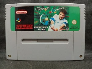 Jimmy Connors Pro Tennis Tour - Super Nintendo EU PAL - SNSP-JC-FRA/SFRA (l#02) - Picture 1 of 9