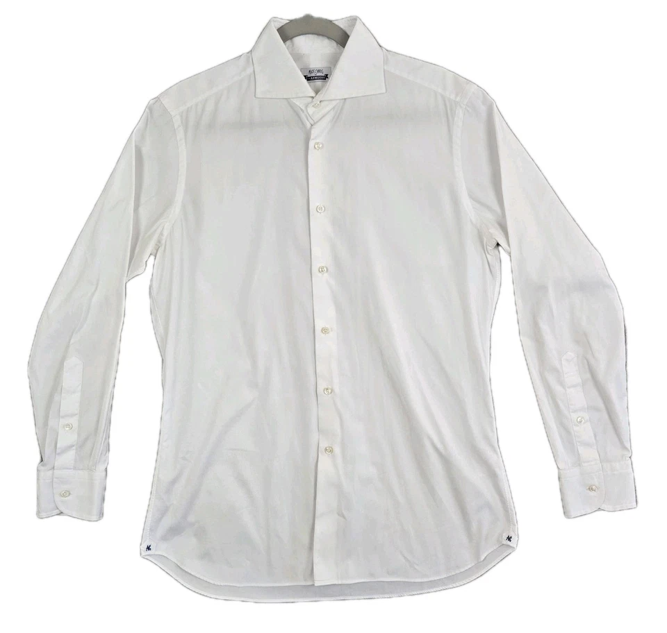 Ascot Chang for The Armoury White Spread Collar Dress Shirt Men's Size 16/34 - Image 1 of 4