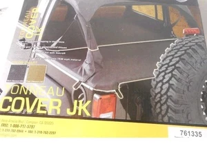 Cubierta Tonneau Smittybilt negra 761335 2007-2018 4 puertas JKU PARA Jeep Wrangler - Imagen 1 de 6