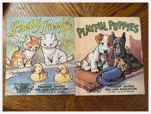 Libros infantiles 1942: Pretty Pussies & Playful Puppies Samuel Gabriel Cleveland - Imagen 1 de 21