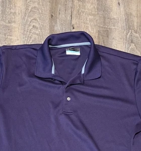 Camisa polo de golf PGA Tour Airflux para hombre púrpura manga corta talla XL - Imagen 1 de 8