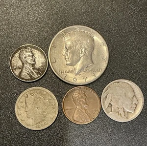 USA Coin Collection - 5 USA Coins Starter Collection - Picture 1 of 1