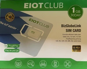 SIM Prepagata 5G/4G ad Alta Velocità, 1GB per 30 Giorni per Telecamera GPS Drone - Zdjęcie 1 z 1