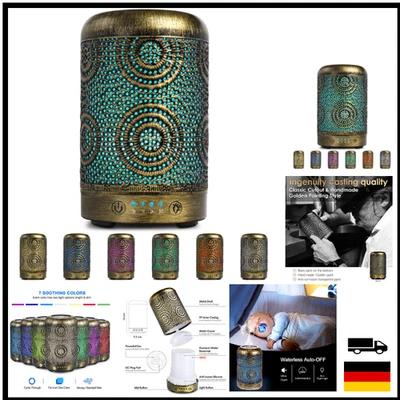 Metall Diffusor | 7 Farben | Timer - Bild 1 von 4