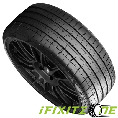 1 Pirelli P Zero PZ4 225/35R20 90Y Tires, Ultra High Performance Summer 280AAA - Image 1 of 4
