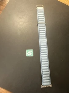 Apple Watch Ultra Alpine Loop 49 mm (42/44/45) originale OEM blu chiaro grande usato - Foto 1 di 8