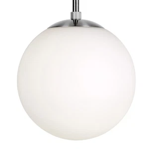 Forte Lighting 2746-01 Selene 8"W Mini Pendant - Nickel - Picture 1 of 6