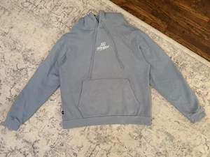 Sudadera con capucha 100 Thieves Foundations azul pizarra para hombre talla XL deportes electrónicos juegos ropa de calle - Imagen 1 de 8