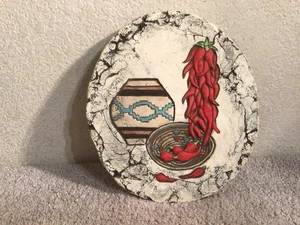 Vintage Shapes Of Clay Mt St Helens Ash Aztec Peppers Red Volcano Pottery - Picture 1 of 13