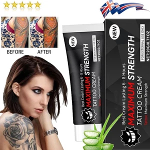 Tattoo Numibing Cream Gel 20g - Moisturizing and Repairing Skin for Tattoos UK - Picture 1 of 14