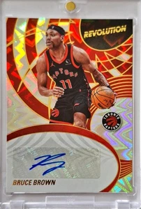 Panini Revolution Autograph 2024-25 Bruce Brown Auto Impact 064/100 Raptors  - Bild 1 von 2