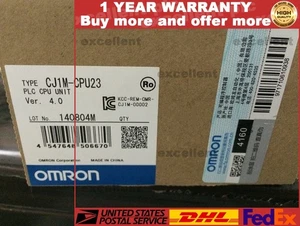 1PC Omron CJ1M-CPU23 PLC Module CPU Unit CJ1MCPU23 New In Box Fast Shipping - Picture 1 of 3
