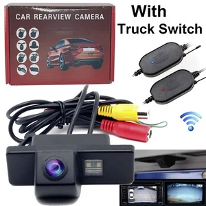 Telecamera posteriore auto senza fili per Nissan Sunny N17 XTrail Mk2 T31 luce targa - Foto 1 di 19