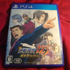 PS4 Sony Playstation 4 Phoenix Wright: Ace Attorney Trilogy Japanese - Picture 1 of 4