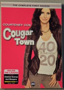 NEW- Cougar Town The Complete First Season, 3 DVD Set with Courtney Cox - Picture 1 of 3