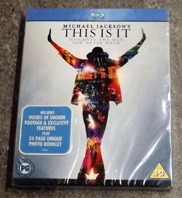 Michael Jackson - This Is It - Blu-ray - 2010 - New  Sealed  All Regions - Image 1 of 2