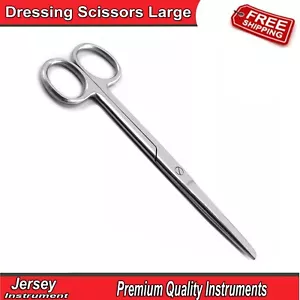 Surgical Dressing Scissors Large Bandage Cutting First Aid Nursing Shears CE - Picture 1 of 4