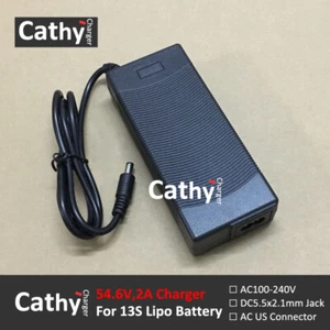 Cargador inteligente de batería lipo iones de litio 54,6 V 2a con enchufe de CC de 5,5*2,1 mm - Imagen 1 de 3