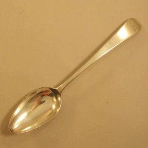 Solid Silver Tablespoon 18th ? c. Malta PH - Picture 1 of 1
