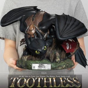 Beast Kingdom TOOTHLESS Dragons 24cm How to Train Your Dragon Statue Model Decor - Picture 1 of 7