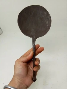 Ancient Old Hand Forged Kitchen Use Iron Spoon Khurpa Rare - Picture 1 of 6