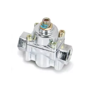 Holley Chrome 4.5-9 PSI Fuel Pressure Regulator - Picture 1 of 1