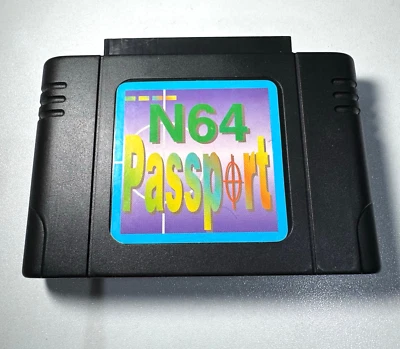 Nintendo 64 Passport / Region Converter, Retro Gaming Accessory, N64 Cartridge - Image 1 of 2
