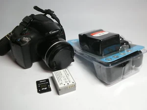 Canon PowerShot SX30IS 14.1MP 35x Zoom Digital Bridge Camera & 8GB SD **READ** - Picture 1 of 17