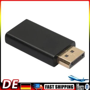 DP to HDMI DVI Adapter Display Port Adapter Support 1080P Video Audio Connector - Bild 1 von 12