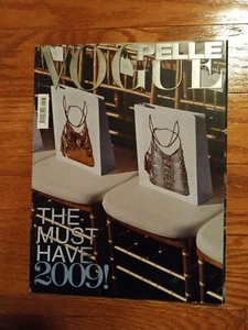 Vintage VOGUE ITALIA PELLE JANUARY 2009 - Picture 1 of 1