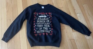 Jolliest Bunch of A**holes Nuthouse Christmas Vacation Men’s M Sweatshirt - Picture 1 of 3