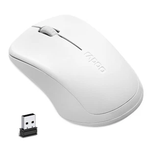 RAPOO 2.4GHz 1000 DPI Wireless Optical Mouse with USB Receiver for PC Laptop - Picture 1 of 11