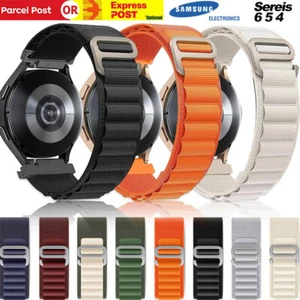 For Samsung Galaxy Watch 7 6 5 4 Classic 44 40mm Classic Strap Band Bands 20mm - Picture 1 of 19