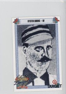 1990 Target Dodgers 100th Anniversary Oyster Burns #905