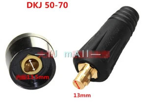 5PC Argon arc/electric welding machine quick connector DKJ10-25/35-50/50- square - Picture 1 of 9