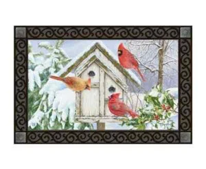Studio M Matmates Cardinal Vogelhaus Fußmatte - Bild 1 von 1