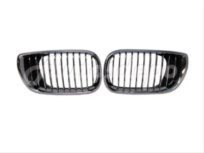 Grille Chrome Set=Lh+Rh For Bmw 325I 325Xi Sedan Wagon 2002-2005 - Image 1 of 3
